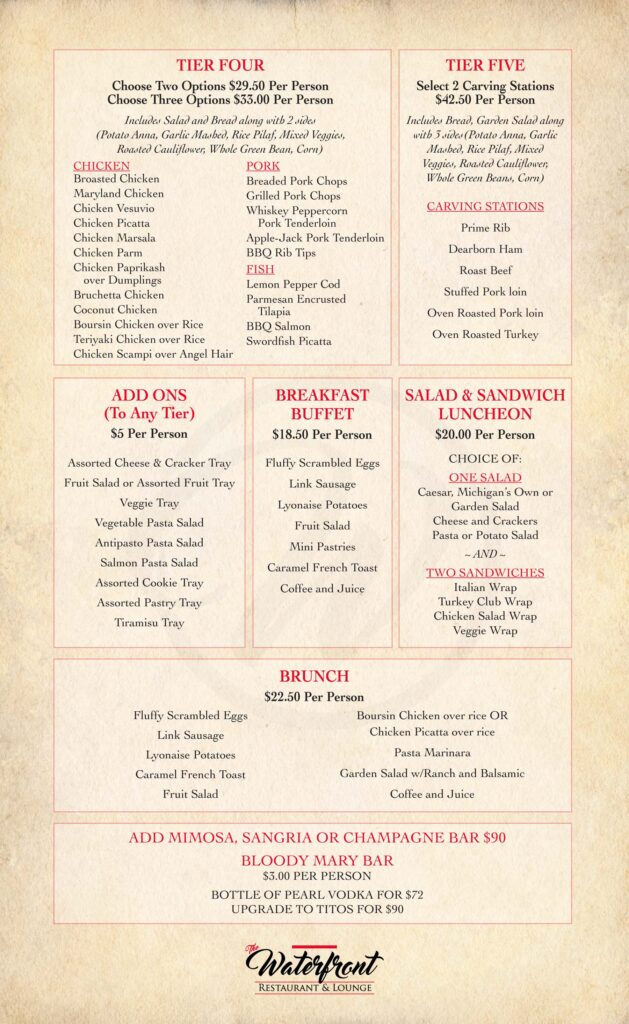 banquet-menu-the-waterfront-restaurant-lounge