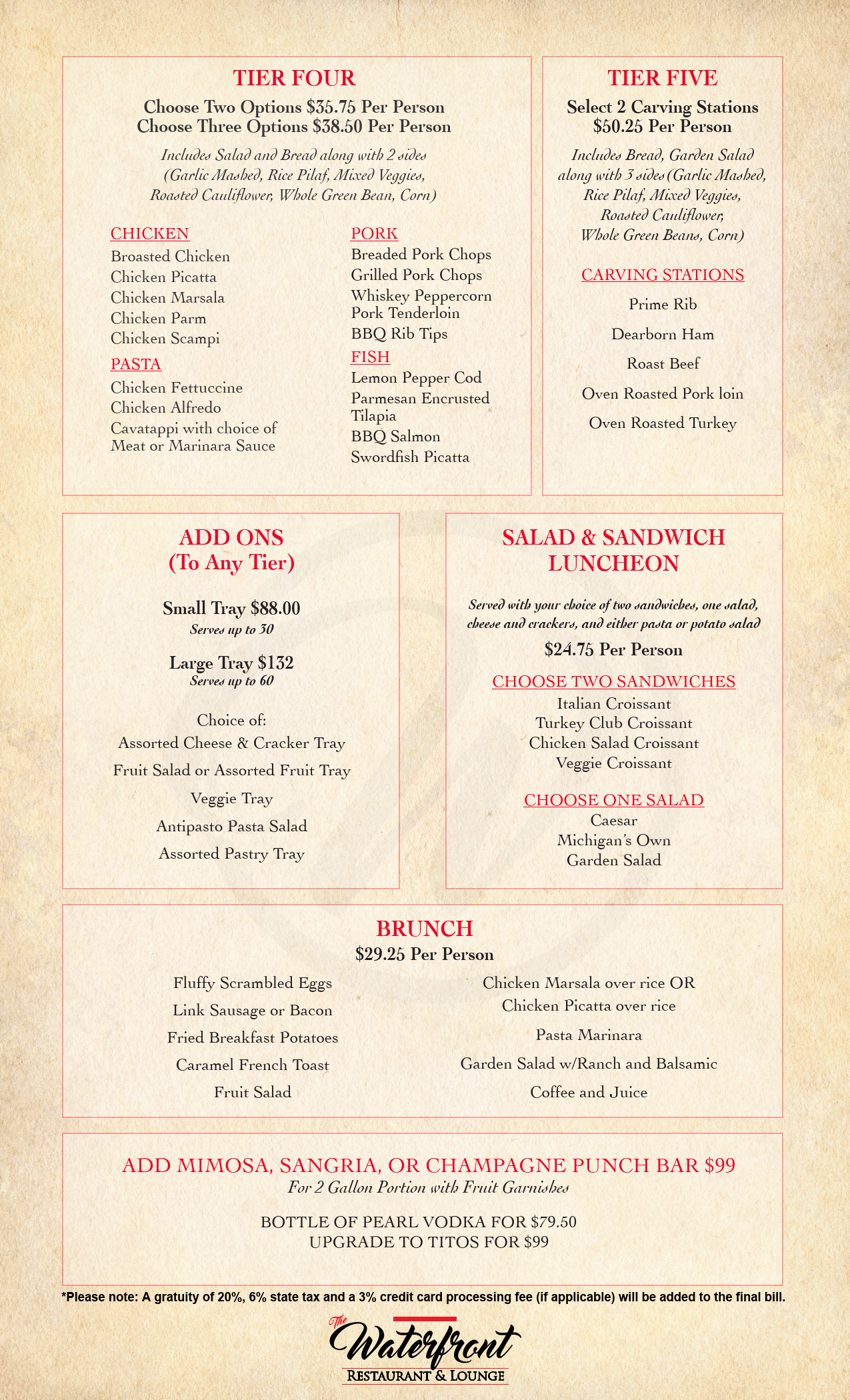 Banquet Menu June 25th P2